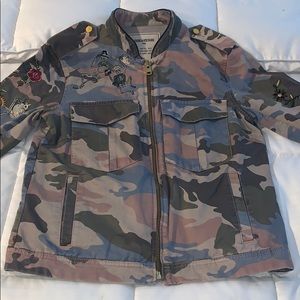 “Zadig & Voltaire” Camo bomber jacket